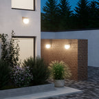 Applique murale LED solaire Globe