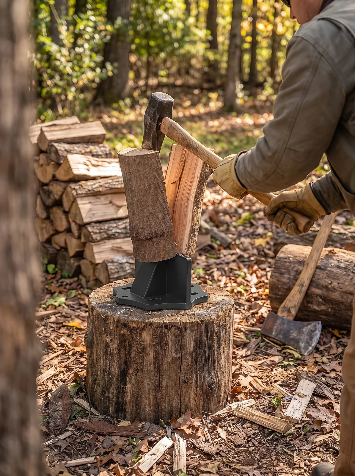 KindlePro Carbon Steel Log Splitter - iwt2_image