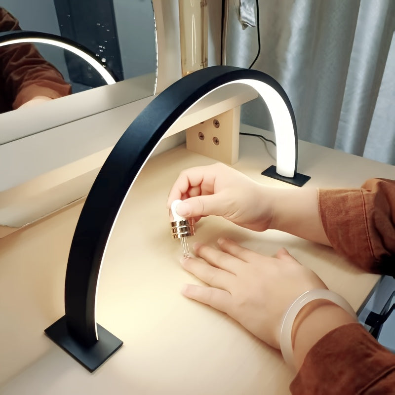 Lampe de bureau LED croissant de lune