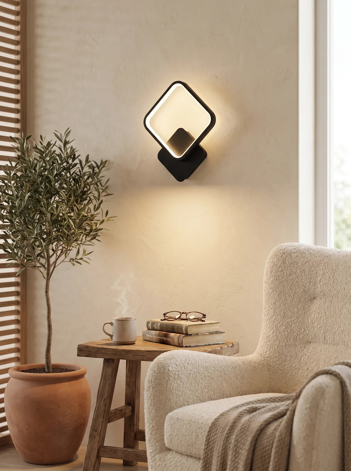 Modern Square LED Wall Lamp - iwt1_image