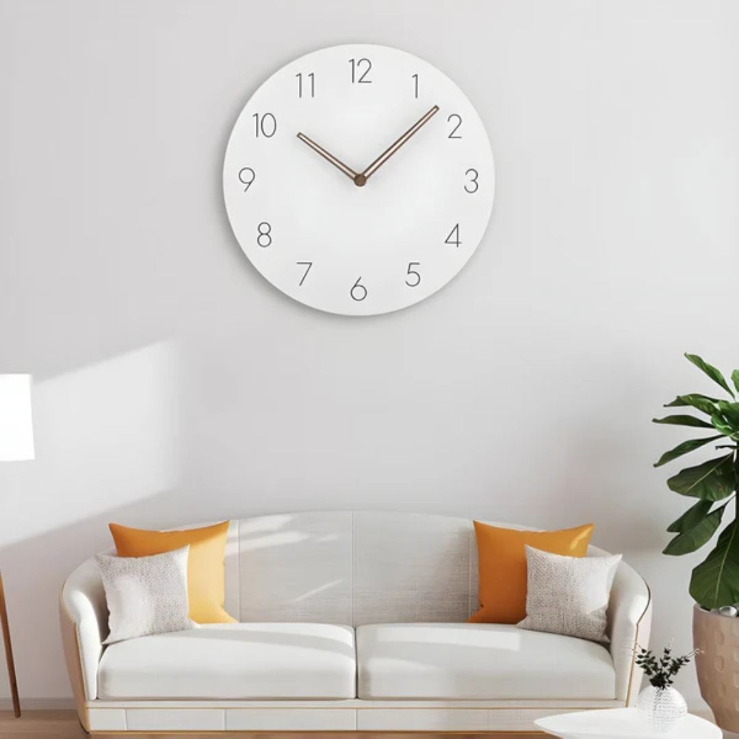 Horloge murale minimaliste Nork