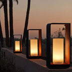 Luminaire extérieur LED carré moderne