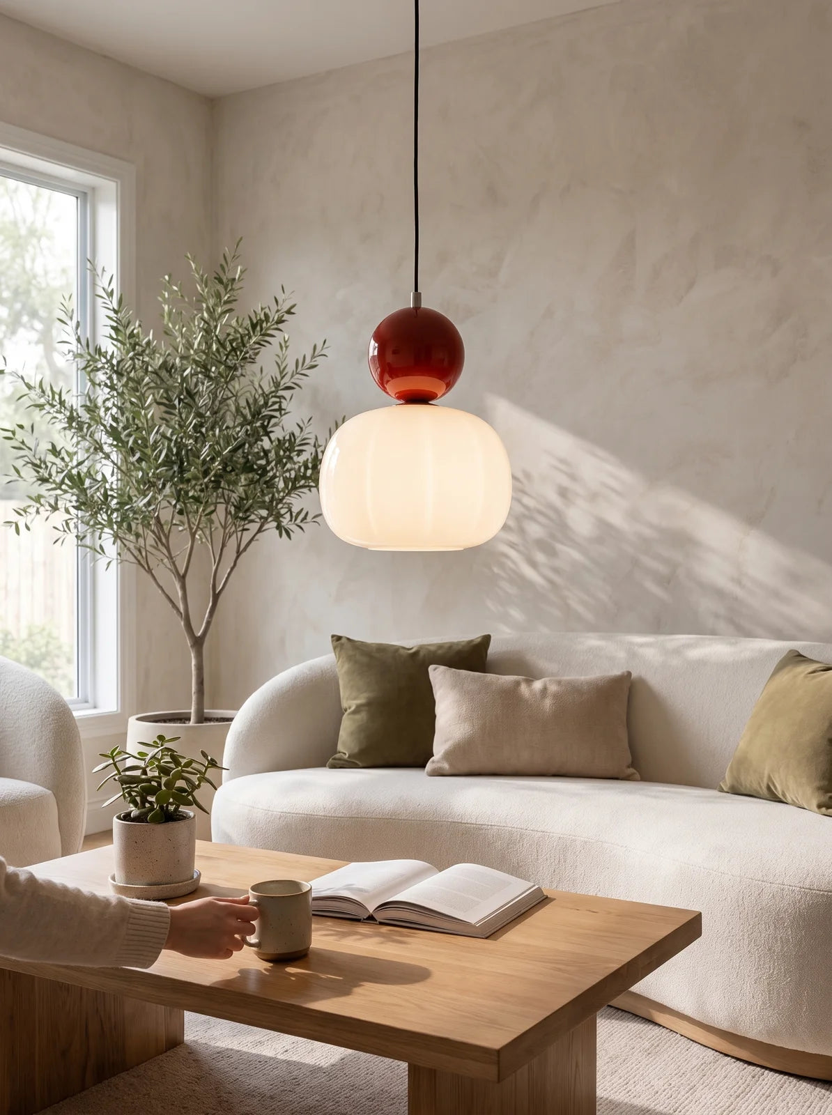 Nordic Pumpkin Pendant Light - iwt3_image