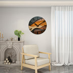 Horloge Murale Ronde Artistique