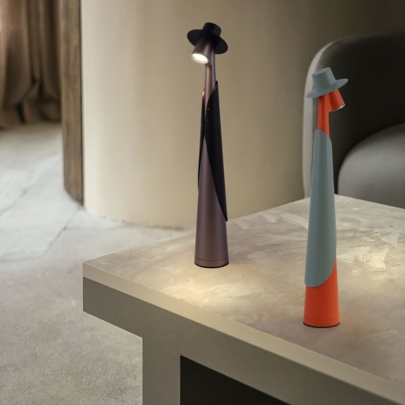 Lampe de bureau LED avec bonnet rechargeable