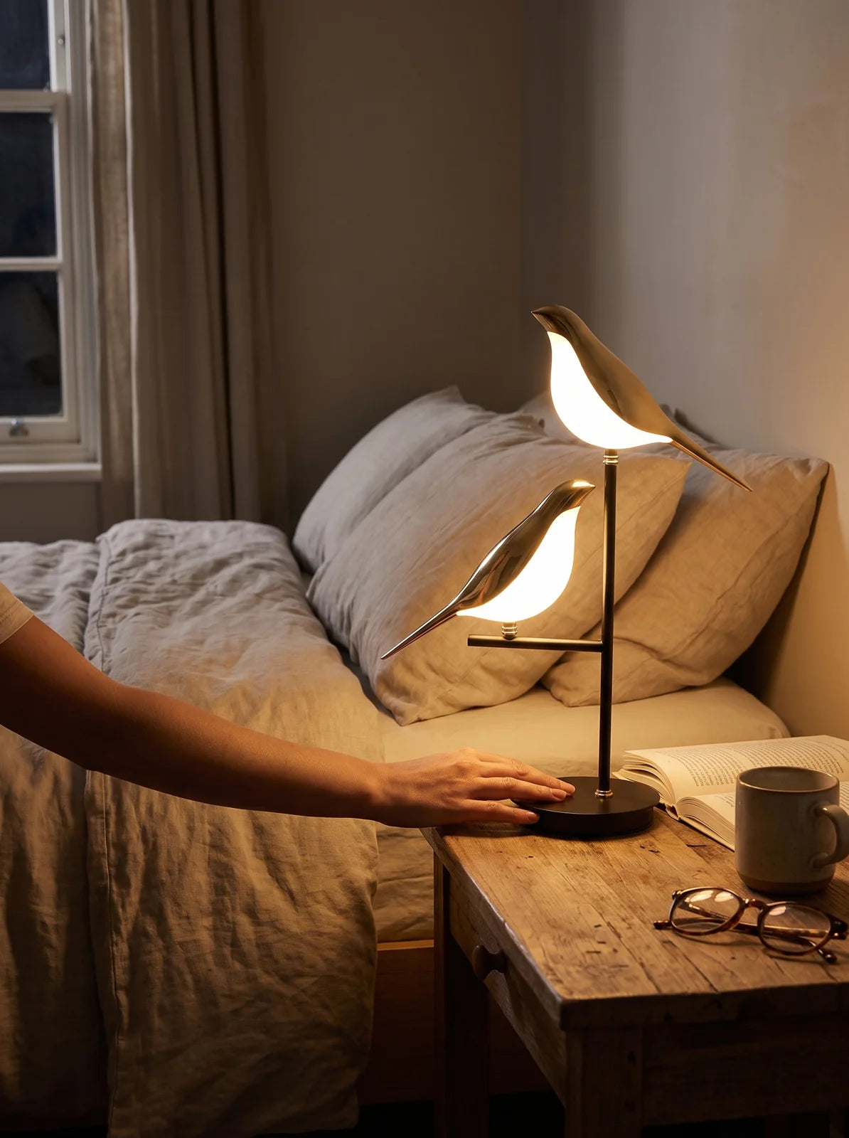Golden Birdlight Wall Lamp - iwt1_image