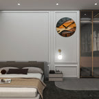 Horloge Murale Ronde Artistique