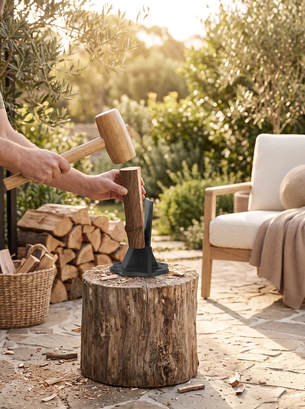 KindlePro Carbon Steel Log Splitter - iwt1_image