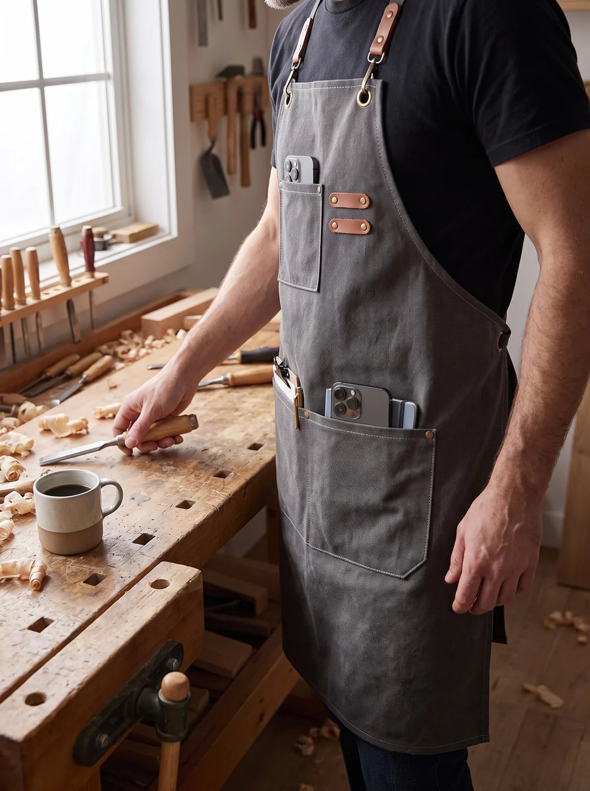 ProWear Canvas Kitchen Apron - iwt3_image