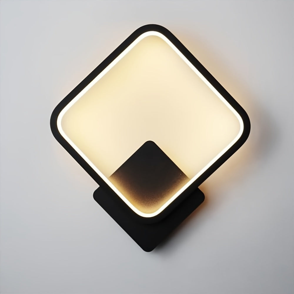 Applique murale LED carrée moderne