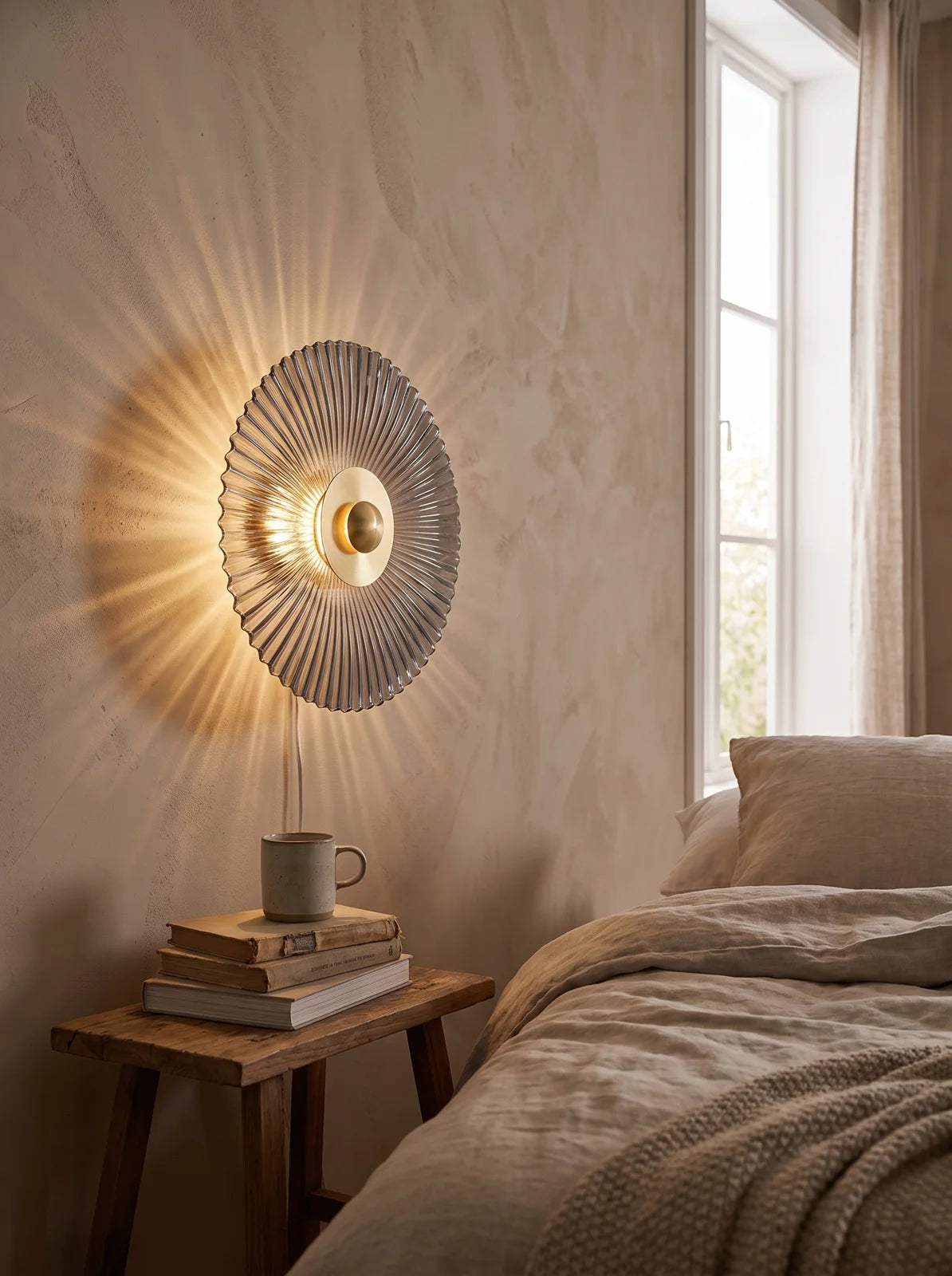 Nordic Vintage Glass Wall Sconce - iwt3_image