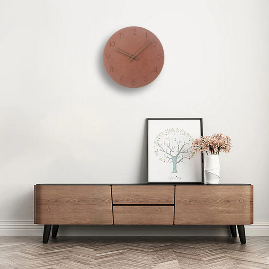 Horloge murale minimaliste Nork