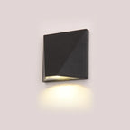 Applique murale LED noire moderne