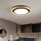 Plafonnier LED Halo en cristal