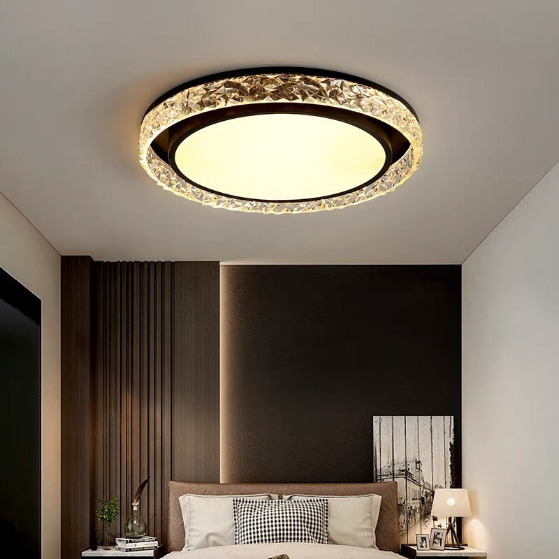 Plafonnier LED Halo en cristal