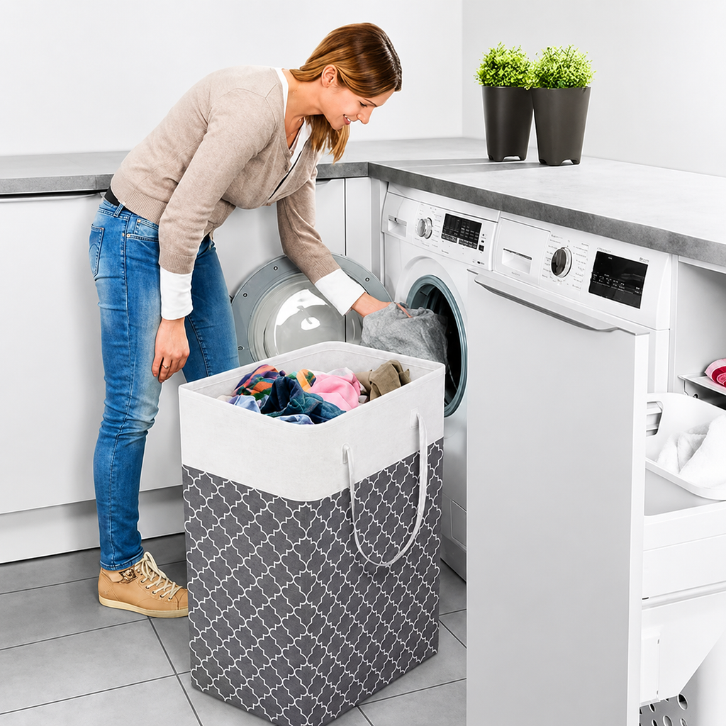 Panier à Linge Étanche Lauva 75L