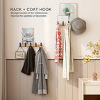 Porte-manteau mural scandinave