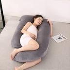 Oreiller de grossesse en forme de U