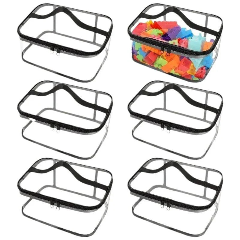 Sac de rangement en maille transparente pour jouets
