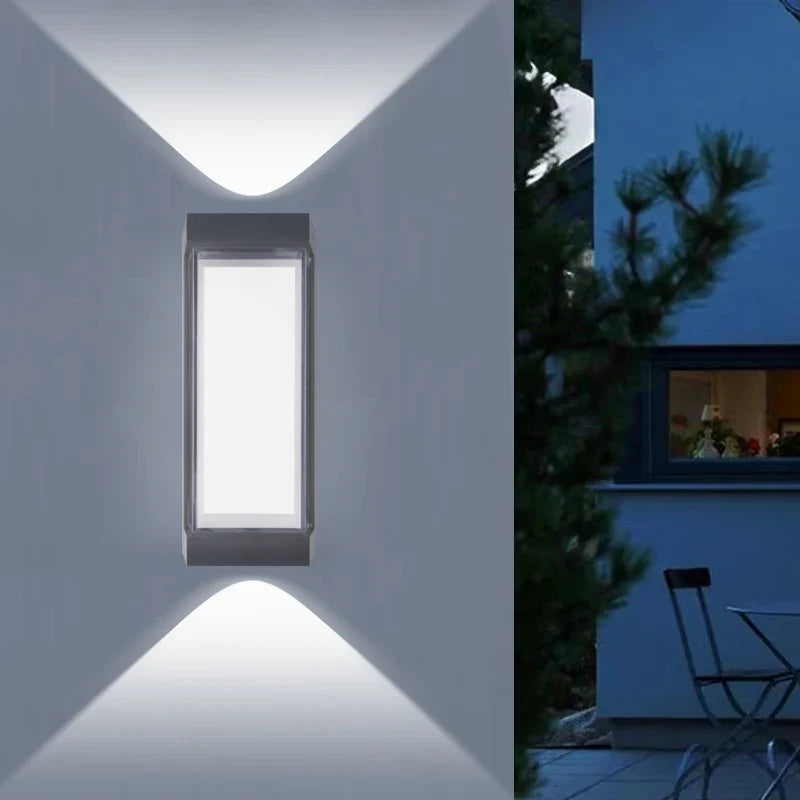 Applique murale LED moderne haut-bas