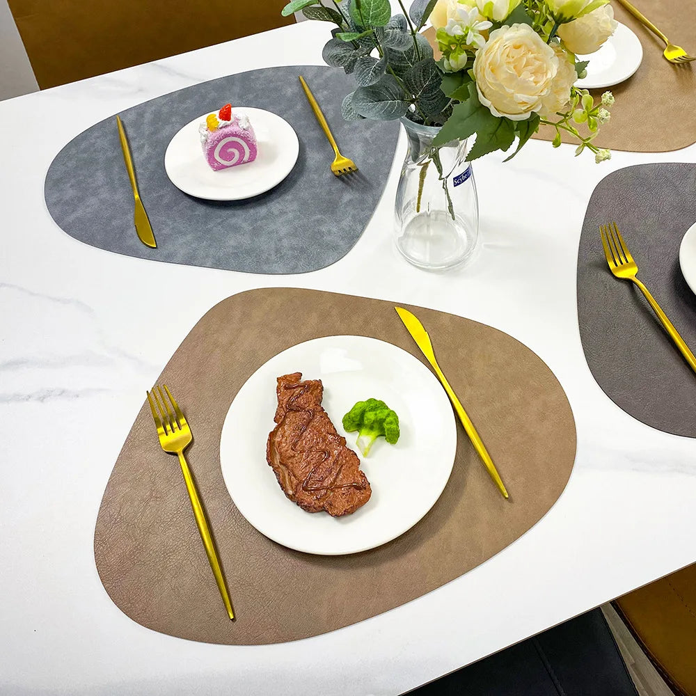 Sets de Table NordicDrop en Similicuir