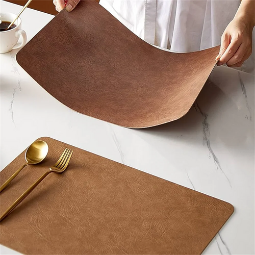 Sets de table en similicuir DuoMat