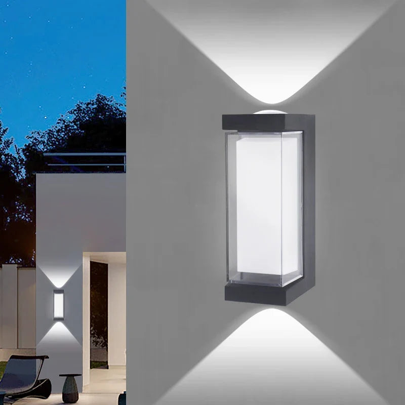 Applique murale LED moderne haut-bas