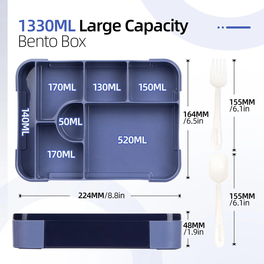 Boîte Bento Grande Capacité BentoMax