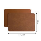 Sets de table en similicuir DuoMat