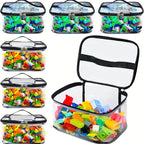 Sac de rangement en maille transparente pour jouets