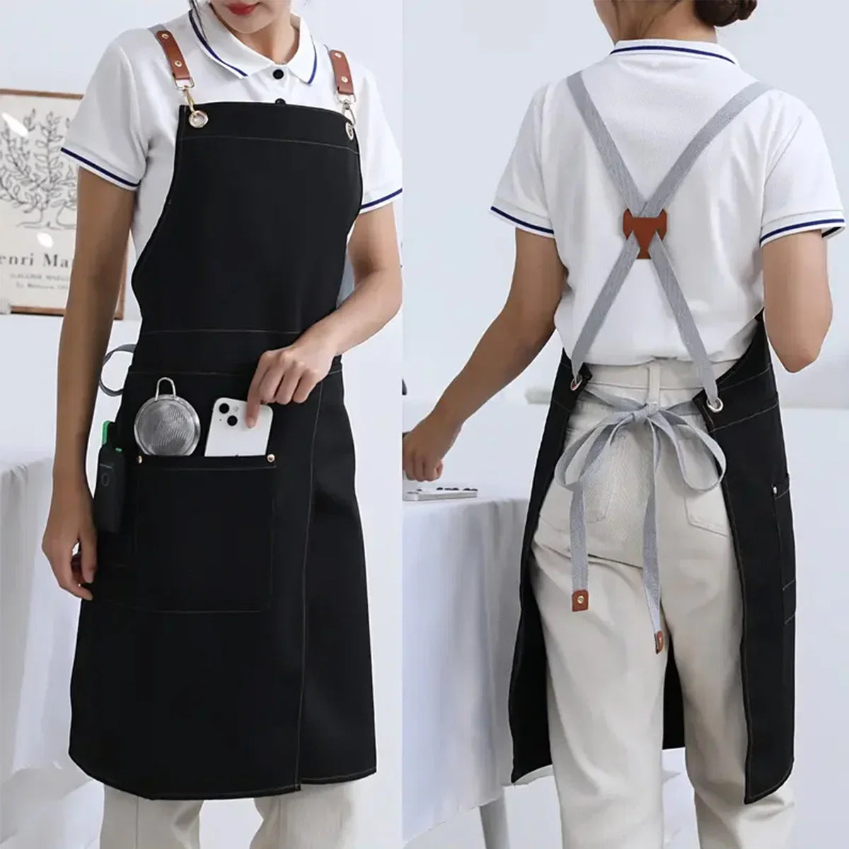 Tablier en toile imperméable WorkEase