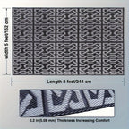 Tapis d'extérieur réversible