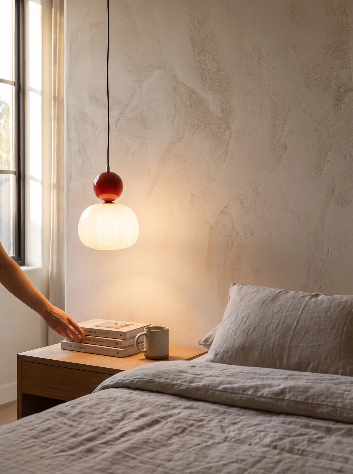 Nordic Pumpkin Pendant Light - iwt2_image