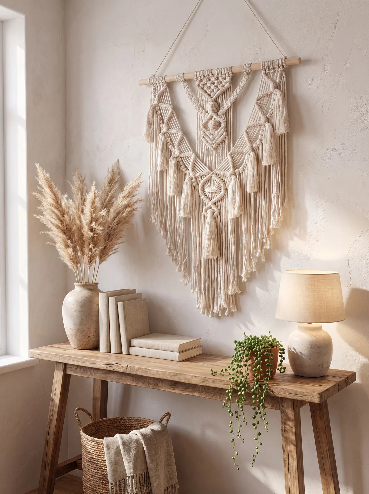 Bohemian Macrame Wall Hanging - iwt1_image
