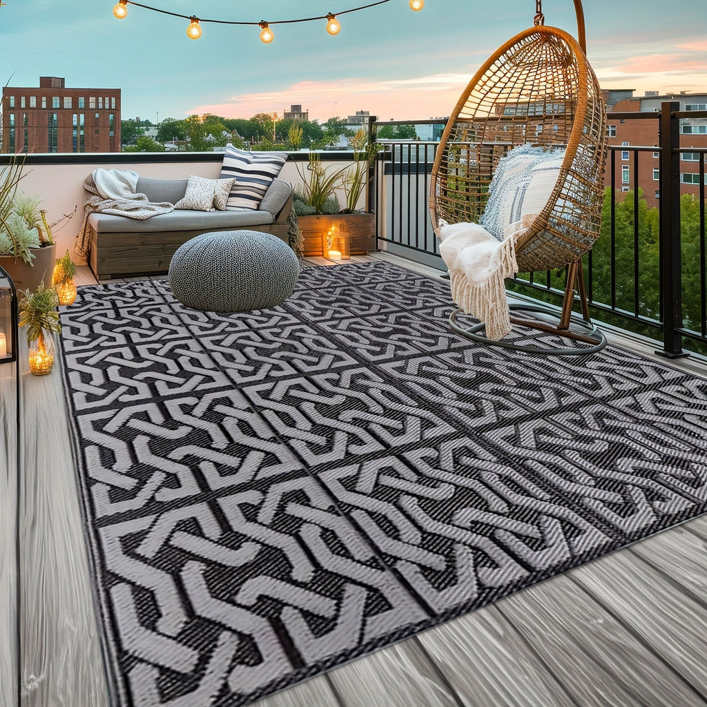 Tapis d'extérieur réversible