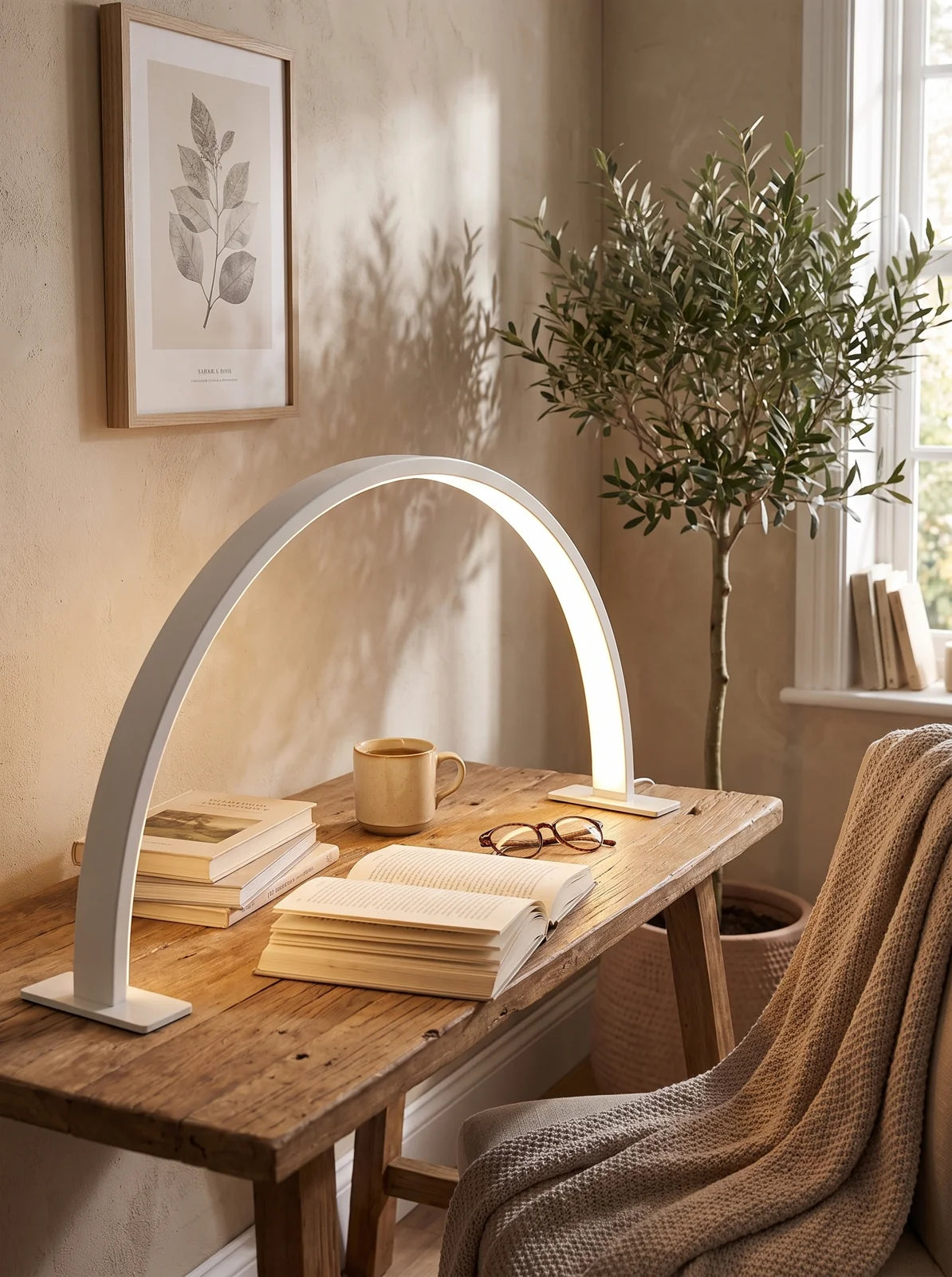 Crescent Moon LED Desk Lamp - iwt1_image