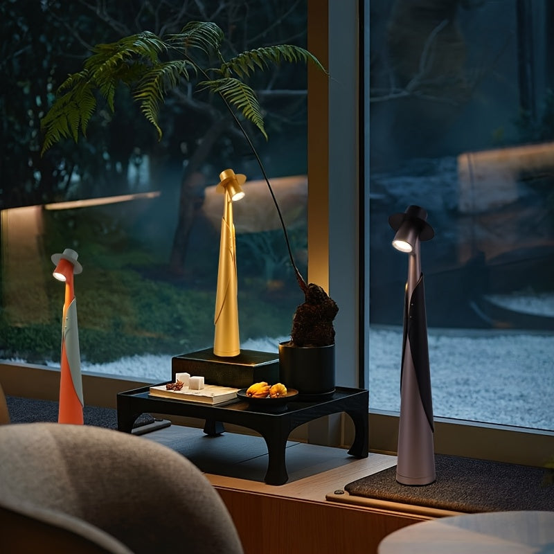 Lampe de bureau LED avec bonnet rechargeable