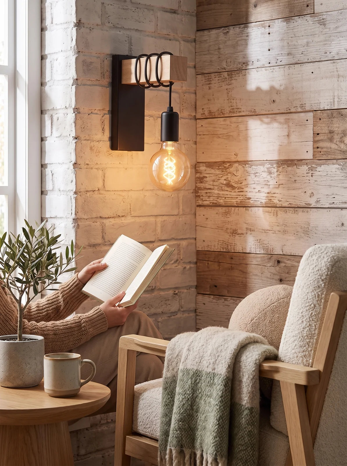 Modern Industrial Wall Sconce - iwt1_image