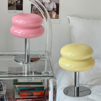Lampe de table en verre de designer italien