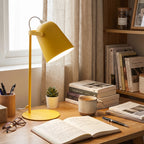 Nordic Metal LED Desk Lamp - Yellow (webp)