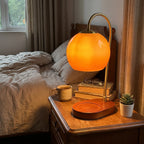 Table Lamp Candle Warmer Adjustable Flameless Wax Melting Lamp - Orange (webp)