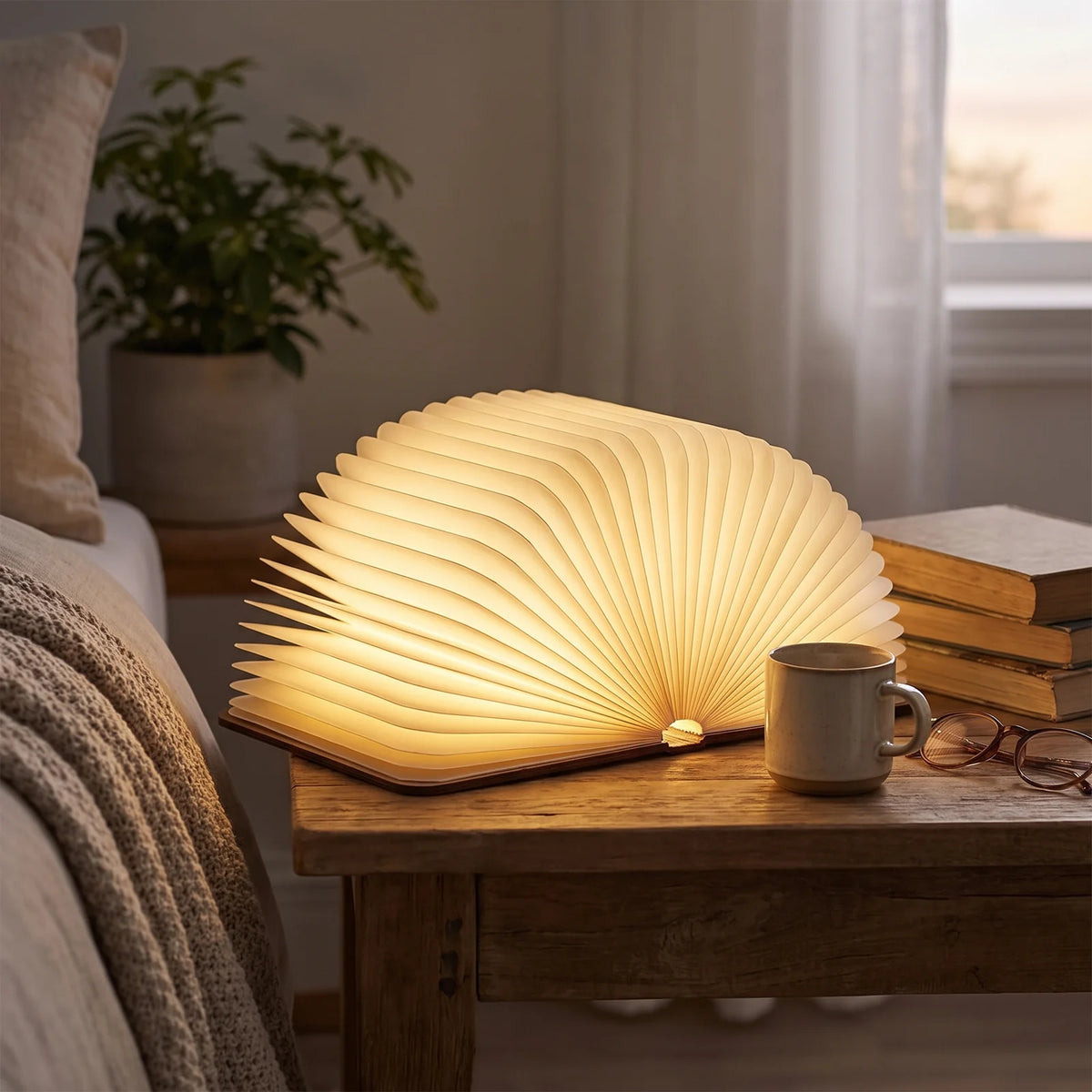 Lumibook Table Lamp - Brown (webp)