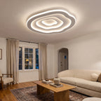 Ripple LED Ceiling Lamp | Modern Flush Mount Light - Default (webp)