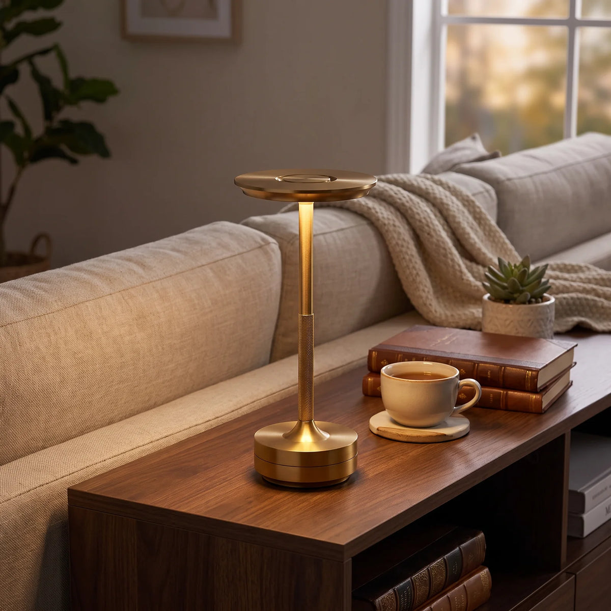 Rechargeable Touch Desk Lamp | Dimmable LED Table Light