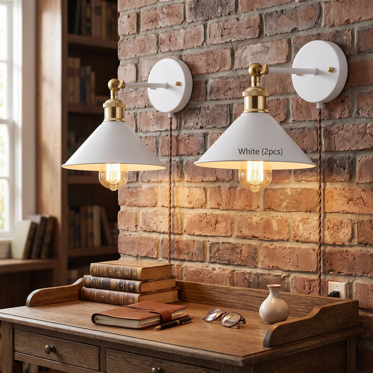 Modern Metal Wall Sconce | Industrial Oil-Rubbed Wall Light Fixture