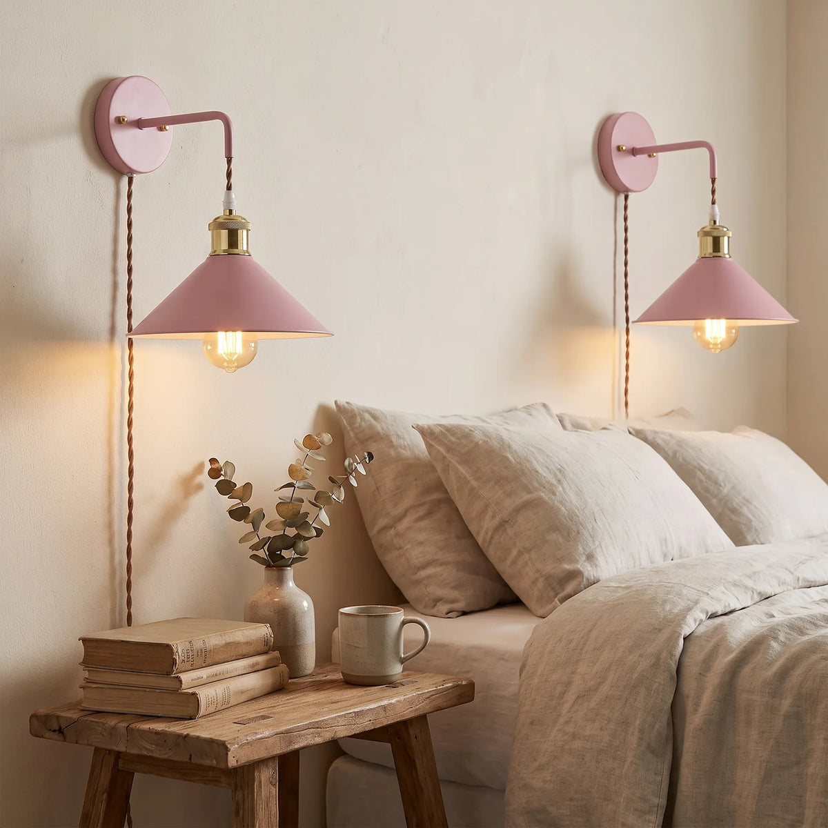 Modern Metal Wall Sconce | Industrial Oil-Rubbed Wall Light Fixture
