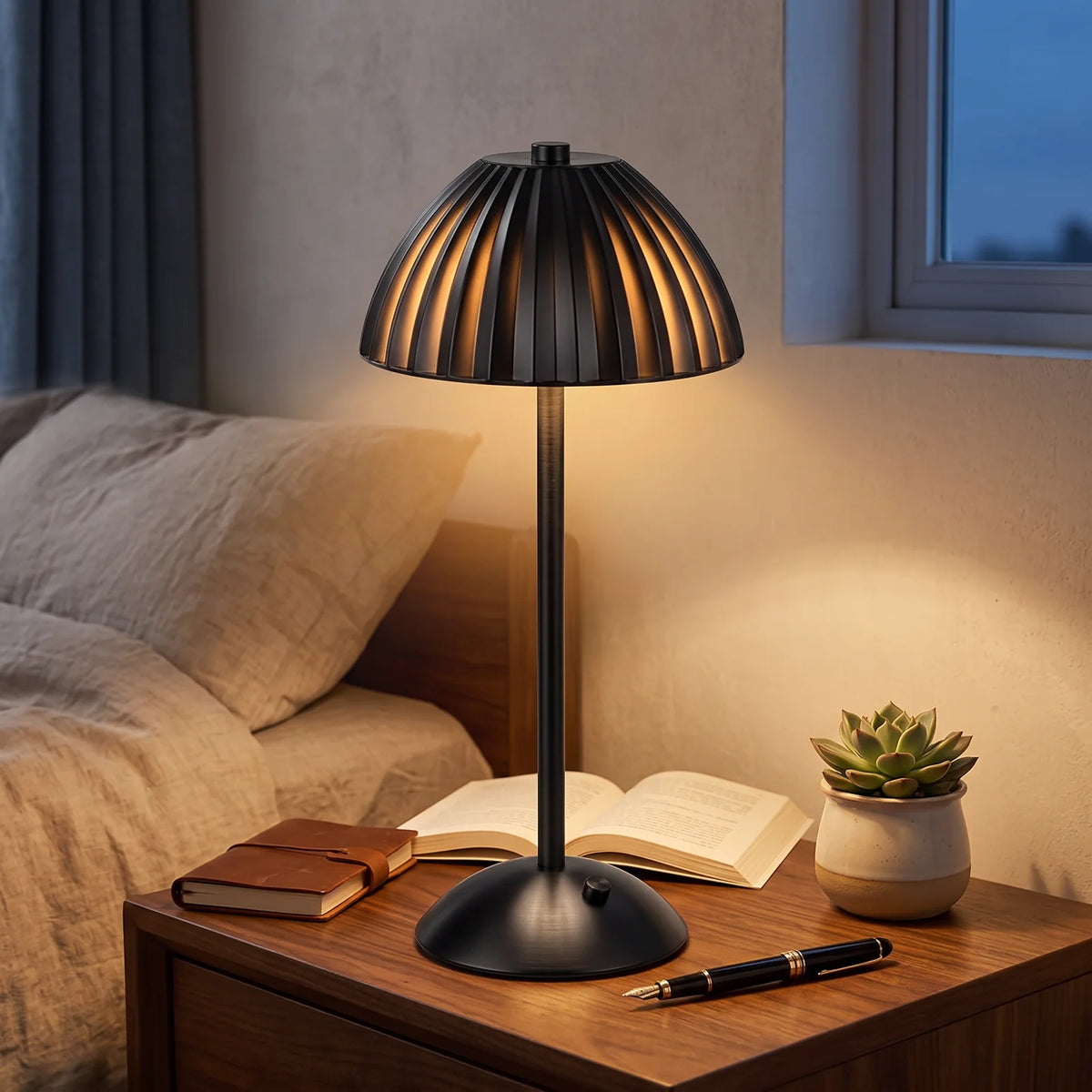 Golden Touch Table Lamp | USB Rechargeable
