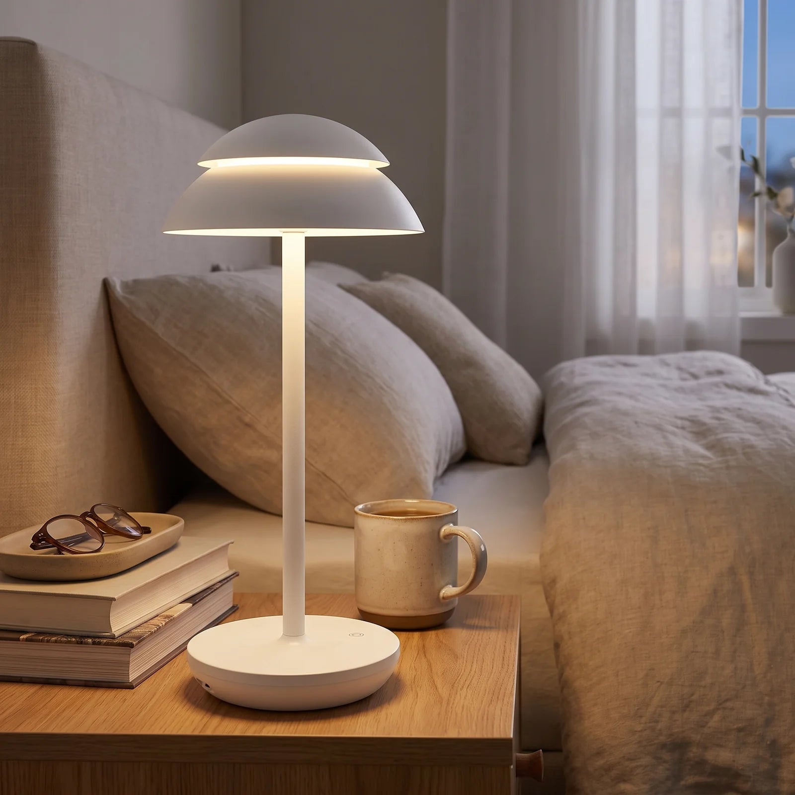 PowerLuxe Rechargeable Table Lamp | Modern Wireless Lighting