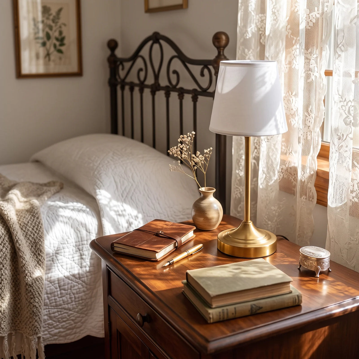 Dimmable Cordless Table Lamp | USB Rechargeable
