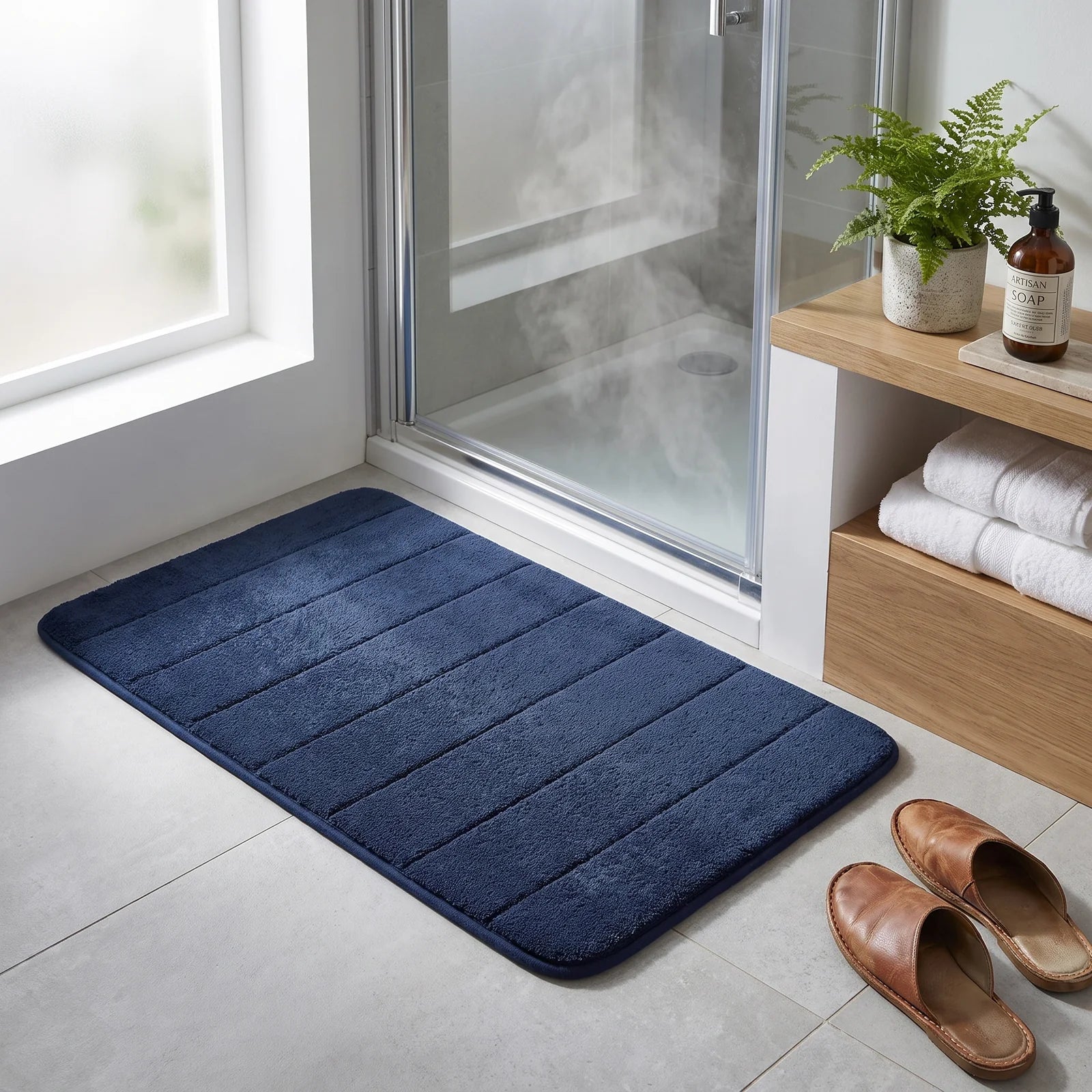 UltraSoft Absorbent Bath Mat | Anti-Slip & Fast-Dry Design